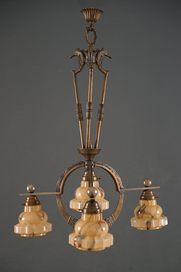 Vieux lustres Collection de vieilles lampes Commerce Pologne