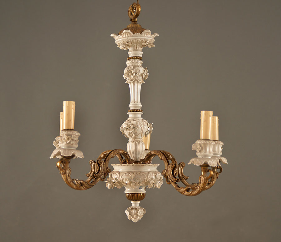 Vieux lustres Collection de vieilles lampes Commerce Pologne