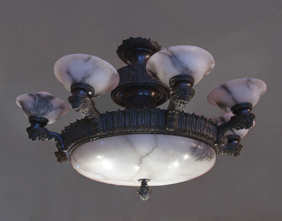 Vieux lustres Collection de vieilles lampes Commerce Pologne